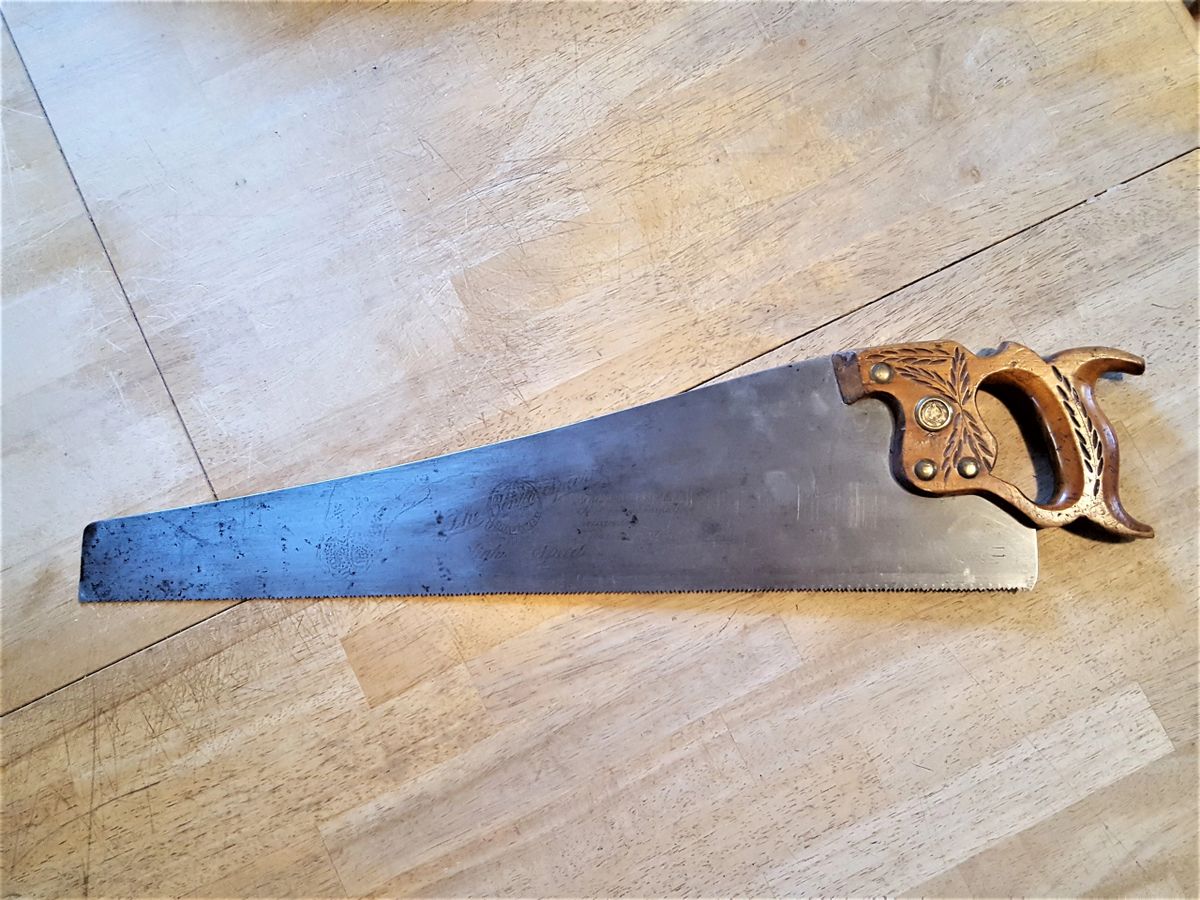 Marshall Wells “Zenith” Brand 22” Panel Saw 11 PPI Cross Cut 22111102